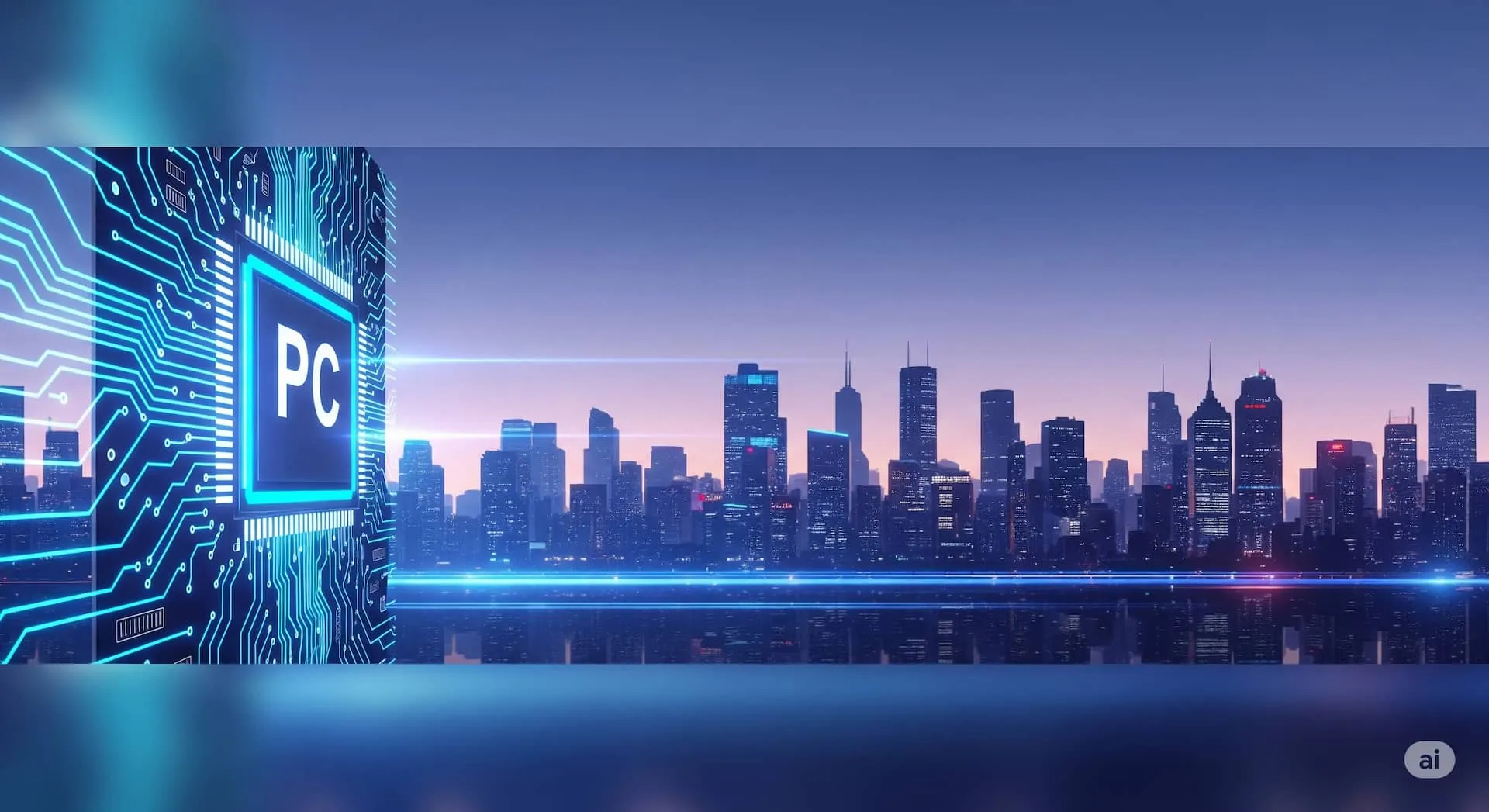 Technician optimizing a computer.